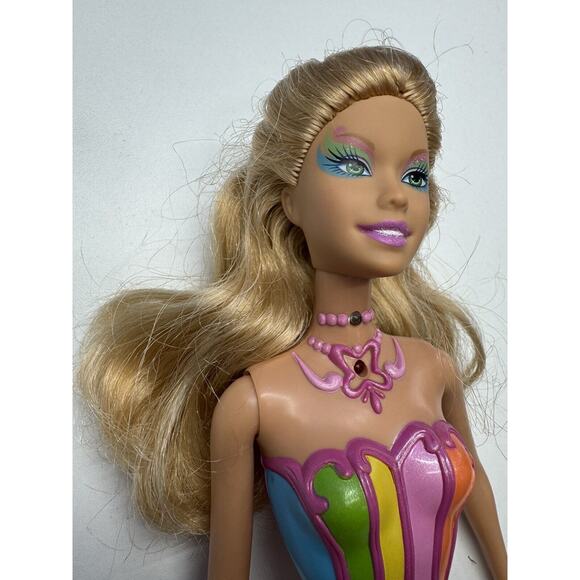 Barbie Fairytopia Magic of the Rainbow Rainbow Adventure Game Mattel Doll ONLY - Picture 3 of 15